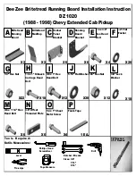 Preview for 2 page of Dee Zee Running Board Installation Instructions Manual