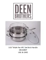 Deen brothers DB1S4MP Use & Care preview
