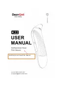 Deen Smart K22 User Manual предпросмотр