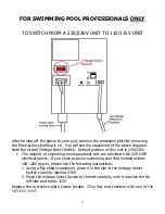 Предварительный просмотр 6 страницы Deep Blue mPULSE3000 Instruction & Owner'S Manual