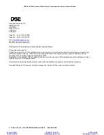 Предварительный просмотр 2 страницы Deep Sea Electronics Plc DSE5320 Operating Manual