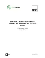 Deep Sea Electronics Plc DSE6110 MKII Operator'S Manual preview