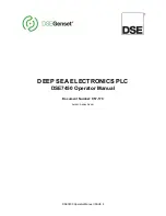 Deep Sea Electronics Plc DSE7450 Operator'S Manual preview