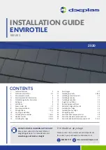 Preview for 1 page of Deeplas ENVIROTILE Installation Manual