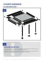 Preview for 4 page of Deeplas OASIS POLYCARBONATE VERANDA Installation Manual