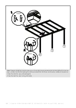 Preview for 24 page of Deeplas OASIS POLYCARBONATE VERANDA Installation Manual