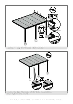 Preview for 28 page of Deeplas OASIS POLYCARBONATE VERANDA Installation Manual