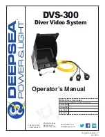 Preview for 1 page of DeepSea Power & Light DVS-300 Operator'S Manual