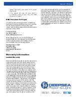 Preview for 7 page of DeepSea Power & Light IP Multi SeaCam IPMSC-3070 Operator'S Manual