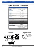 Preview for 2 page of DeepSea Power & Light LED Matrix-3 SeaLite Operator'S Manual