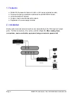 Предварительный просмотр 2 страницы Deer Creek Audio EQ901 PS User Manual