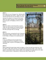 Preview for 5 page of Deer Fence Access Gate Installation Instructions