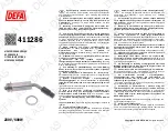 Предварительный просмотр 1 страницы DEFA 411286 Fitting Instructions