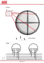 Предварительный просмотр 4 страницы DEFA Bailey lights Protect 2.0 Mounting Instruction