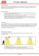 Предварительный просмотр 2 страницы DEFA LedgeCircle RF Manual