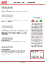 Предварительный просмотр 8 страницы DEFA LedgeCircle RF Manual