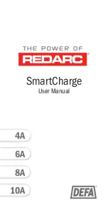 DEFA REDARC SmartCharge 10A User Manual предпросмотр