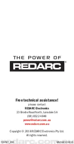 Предварительный просмотр 16 страницы DEFA REDARC SmartCharge 10A User Manual