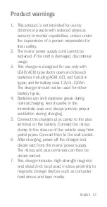 Предварительный просмотр 13 страницы DEFA SmartCharge 701515 Technical Manual