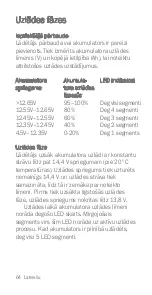 Предварительный просмотр 64 страницы DEFA SmartCharge 701515 Technical Manual