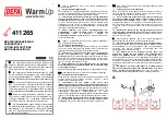 Предварительный просмотр 1 страницы DEFA WarmUp Bluetooth Fitting Instructions