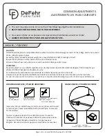 Предварительный просмотр 12 страницы DeFehr EDGEWOOD Assembly