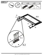 Preview for 3 page of DeFehr Jasper bed Assembly