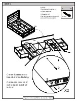 Предварительный просмотр 13 страницы DeFehr SIENNA PANEL BED Assembly