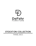 Preview for 1 page of DeFehr STOCKTON FELT PAD ATTACHMENT Manual