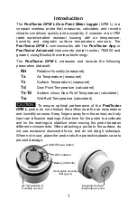 Предварительный просмотр 3 страницы DeFelsko PosiTector DPM L Quick Manual