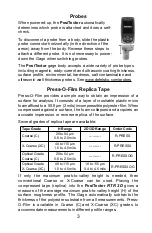 Предварительный просмотр 4 страницы DeFelsko PosiTector RTR 3D Instruction Manual