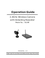 Defender Security 812BF Operation Manual предпросмотр