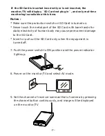 Предварительный просмотр 9 страницы Defender Security 812BF Operation Manual