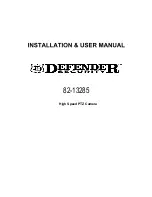 Defender Security 82-13285 Installation And User Manual предпросмотр