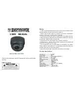 Defender Security 82-15105 User Manual предпросмотр