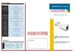 Предварительный просмотр 1 страницы Defender Security LIP40SHD Quick Start Manual