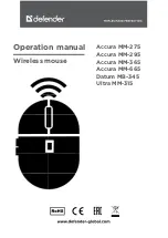 Defender 52275 Operation Manual preview