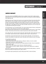 Preview for 9 page of Defender COMPACT User Manual