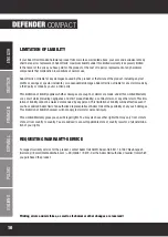 Preview for 10 page of Defender COMPACT User Manual