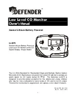 Defender LL6070 Owner'S Manual preview