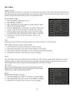 Preview for 19 page of Defender Pro Widescreen DVR User Manual