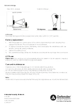 Preview for 2 page of Defender Solon MEMO MINDER Quick Start Manual