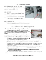 Preview for 71 page of DeFever DeFever 46 Operation Manual