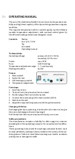 Preview for 3 page of deffner & Johann RCM 5715 Operating Manual