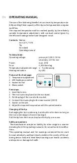 Preview for 3 page of deffner & Johann RCM 5717 Operating Manual