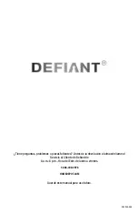 Предварительный просмотр 24 страницы Defiant 233840 Use And Care Manual