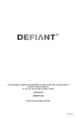 Preview for 24 page of Defiant 702957 Use And Care Manual