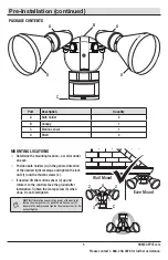 Предварительный просмотр 5 страницы Defiant 703390 Use And Care Manual