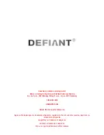 Предварительный просмотр 30 страницы Defiant DFI-5892-WH Use And Care Manual