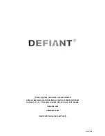 Предварительный просмотр 24 страницы Defiant DFI-7148-BK Use And Care Manual